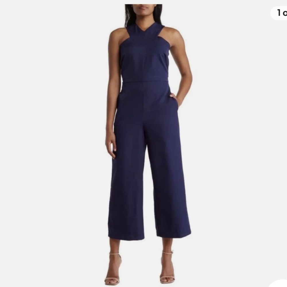 Sam Edelman size 2 navy blue jumpsuit